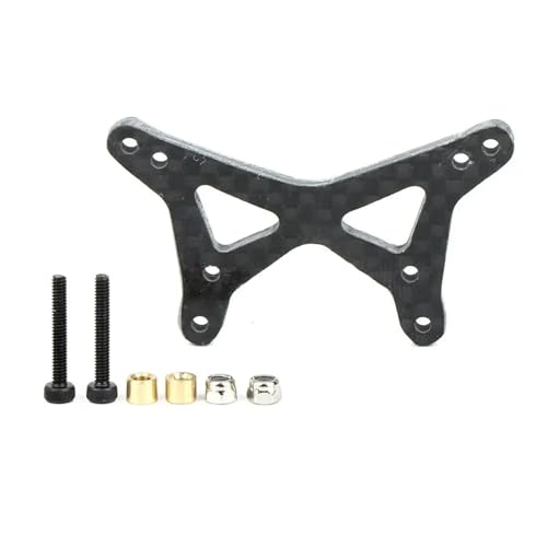 eejinwen for LCX for Racing RC Truck Car Carbon Fiber Front Shock Tower Shock Mount for 1/16 for Losi Mini-B Buggy Upgrades Teile Zubehör von eejinwen