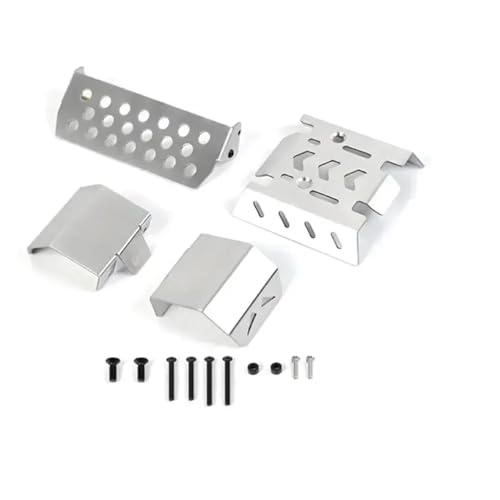 eejinwen for MK07 1/7 4WD RC Crawler Metallchassispanzerung - Upgrade-Schutzplatte for elektrisches Modellauto von eejinwen