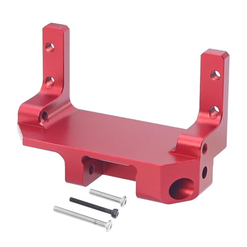 eejinwen for SCX10 III Servohalterung AR45P Portalachse 4-Link-Aufhängung for 1/10 RC Crawler for AX-AIL for SCX10III CNC-Upgradeteile aus Aluminiumlegierung(Rood) von eejinwen