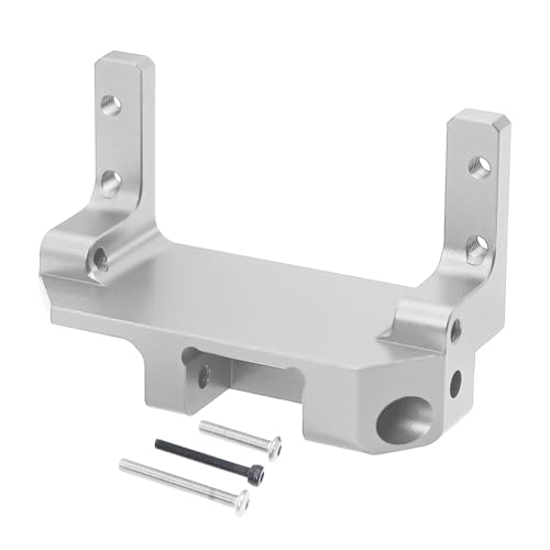 eejinwen for SCX10 III Servohalterung AR45P Portalachse 4-Link-Aufhängung for 1/10 RC Crawler for AX-AIL for SCX10III CNC-Upgradeteile aus Aluminiumlegierung(Silver) von eejinwen