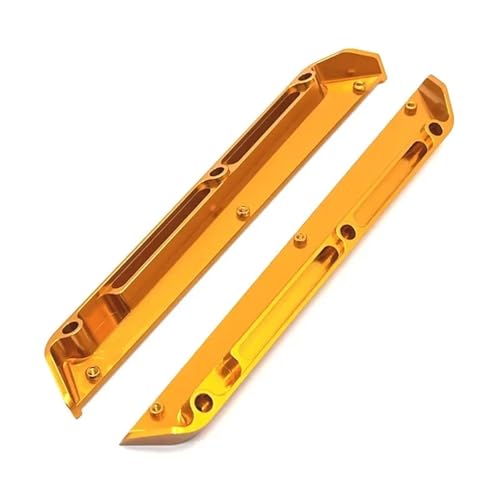 eejinwen for Wl-Toys 124016 124017 124018 124019 124007 Metall Chassis Schutz Boden Schutz 124019-1824 1/12 RC Auto Upgrade Teile(Gold) von eejinwen