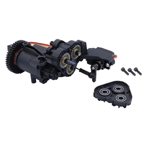 eejinwen for X65A_2-Gang-Getriebe mit Innenzahnrädern und Servo for 1/10 RC Crawler for TRA-XXAS TRX4 TRX6 Upgrade-Teile von eejinwen