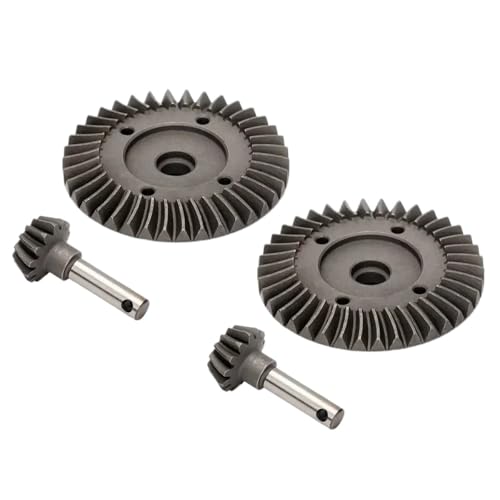 for 38T/13T 43T/13T AX30392 Stahl Heavy Duty Kegelstirnradgetriebe for RC 1/10 Axial SCX10 for Yeti for Wra-ith AX10 EXO RR10 SMT10(2SET 38T-13T) von eejinwen