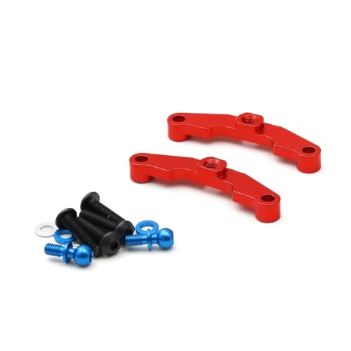 for Tam-iya TT02 Typ-S Aluminium Upper Arm Mount Blau EP 1:10 RC Autos Touring #54651(Rood) von eejinwen