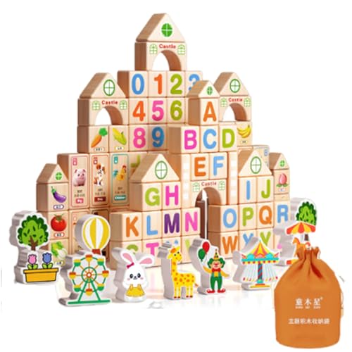 eexuujkl Babyspielzeug für 1 Jahr, Holzklötze für kreatives Spielen, Spielzeug ab 6 Monate, Babyspielzeug 1 Jahr, Spielzeug ab 1 Jahr , bunt , 100 Massivbau bl eexuujkl Babyspielzeug für 1 Jahr, Holzklötze für kreatives Spielen, Spielzeug ab 6 Monate, Babyspielzeug 1 Jahr, Spielzeug ab 1 Jahr , bunt , 100 Massivbau bl von eexuujkl