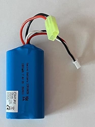 Akku 7,4V 1800 mAh Li-Po Akku Mini Tamiya Stecker Panzer für ferngesteuerte Modelle Akku 7,4V 1800 mAh Li-Po Akku Mini Tamiya Stecker Panzer für ferngesteuerte Modelle von efaso