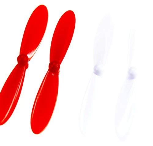 Original Hubsan H107D-A06 Propeller rot und weiß für Hubsan X 4 H107D Spielzeug RC Hubschrauber Original Hubsan H107D-A06 Propeller rot und weiß für Hubsan X 4 H107D Spielzeug RC Hubschrauber von efaso