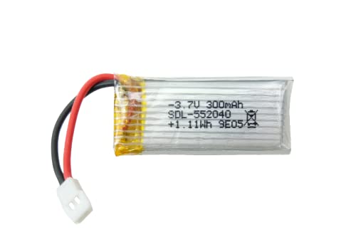 efaso Akku 3,7V / 300mAh / Li-Po/Kleiner weißer Stecker efaso Akku 3,7V / 300mAh / Li-Po/Kleiner weißer Stecker von efaso
