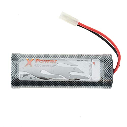 efaso Akku 7,2V 4200 mAh NI-Mh passend für Modelle mit Tamiya Stecker passend für RC Modelle von efaso