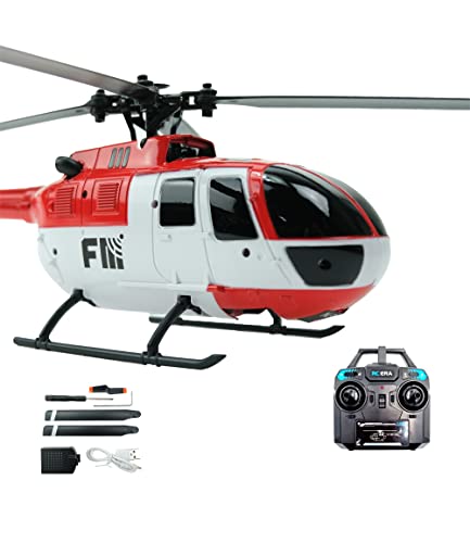 efaso FM105 BO105 Single Helikopter Flybarless 6G 4-Kanal RTF 2,4GHz rot von efaso