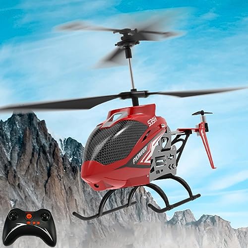 efaso RC Helikopter SYMA S39H - Hubschrauber ferngesteuert mit LED/Gyro - 3-Kanal Ferngesteuerter Hubschrauber mit Höhehaltefunktion und Auto. Starten/Landen - 33cm RC Hubschrauber Indoor/Outdoor von efaso