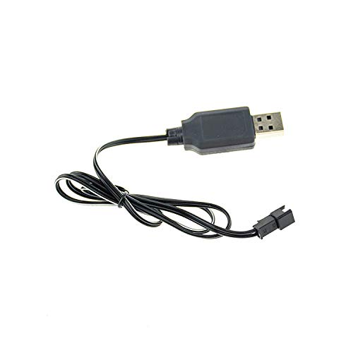 efaso USB Ladekabel für RC Bagger 1550/1350 und alle 7,2V NiMH Akkus mit HBX Stecker efaso USB Ladekabel für RC Bagger 1550/1350 und alle 7,2V NiMH Akkus mit HBX Stecker von efaso