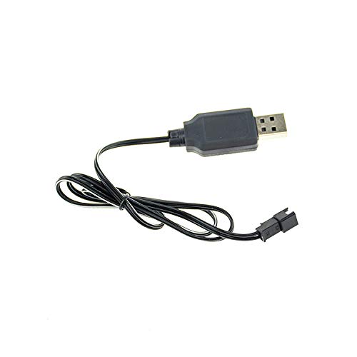 efaso USB Ladekabel für RC Bagger 1550/1350 und alle 7,2V NiMH Akkus mit HBX Stecker von efaso