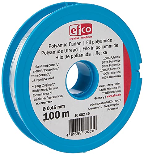 Perlonfaden klar 0,45mm Zugkraft ca. 9kg von efco