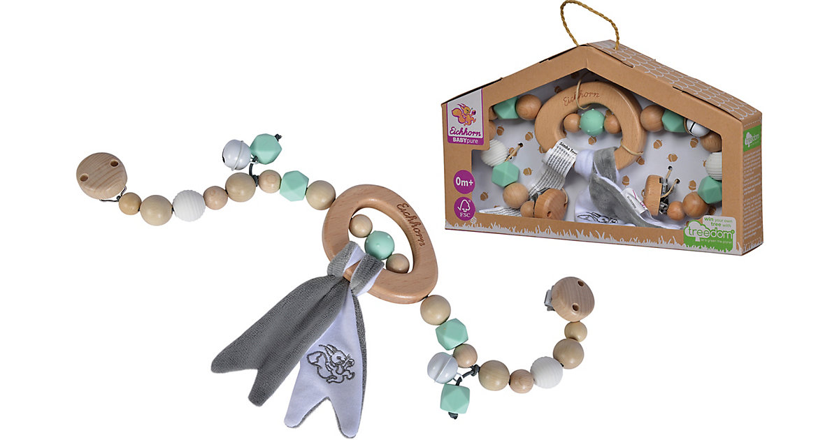 Baby Pure Wagenkette weiß/beige von eichhorn