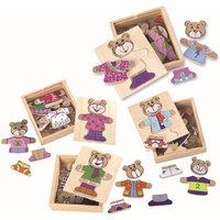 EICHHORN 100005401 Bären-Puzzle, 4-fach sortiert EICHHORN 100005401 Bären-Puzzle, 4-fach sortiert von eichhorn