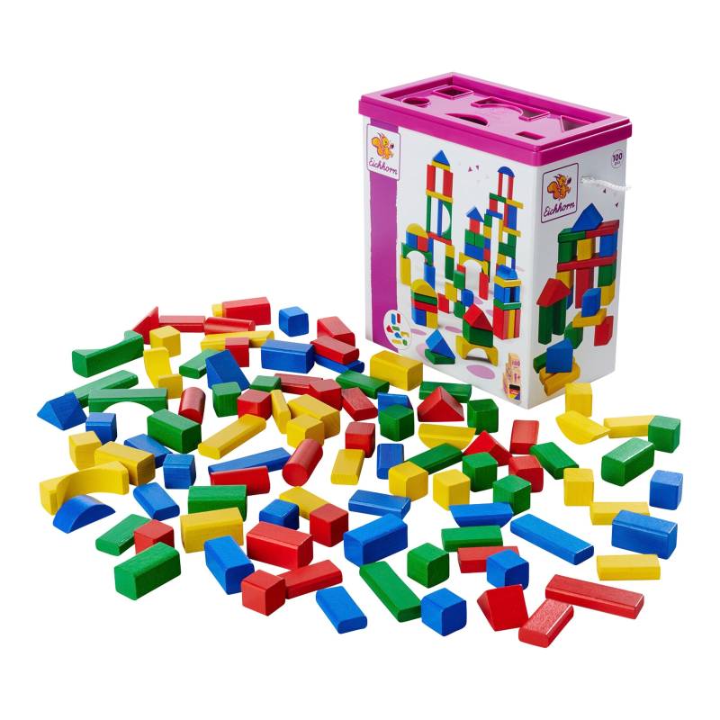 Eichhorn Holzbausteine bunt 100 Stück Eichhorn Holzbausteine bunt 100 Stück von eichhorn