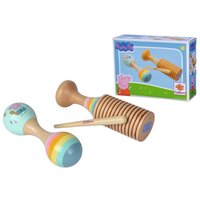Eichhorn - Peppa Pig Maraca und Ratsche Set von eichhorn