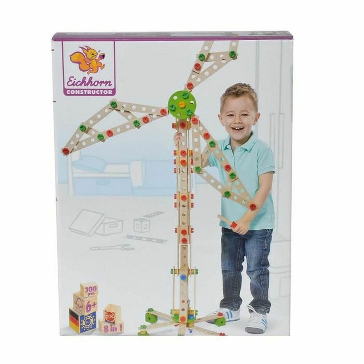Playset Eichhorn 100039046 Eolienne 300 Stücke Playset Eichhorn 100039046 Eolienne 300 Stücke von eichhorn