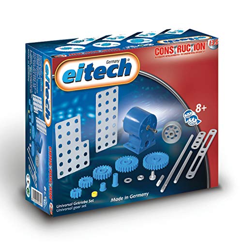 Eitech 00135 00135-Ergänzungs Metallbauteile-Universal-Getriebe-Set, Multi Color von Eitech
