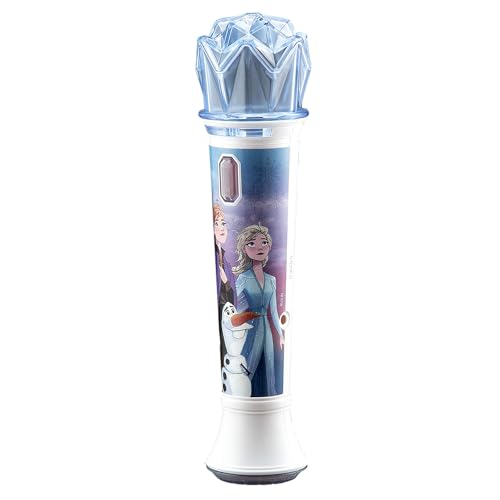 Disney Eiskönigin 2 / Frozen 2 Karaoke Mikrofon mit Audio Eingang für Kinder - eKids FR-070V2 von ekids