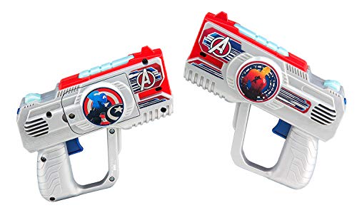 Avengers Endgame Laser Tag Blaster für Kinder, Infared Lazer Tag Blaster leuchtet und vibriert beim Treffen – Laser Quest Avengers Endgame Laser Tag Blaster für Kinder, Infared Lazer Tag Blaster leuchtet und vibriert beim Treffen – Laser Quest von ekids