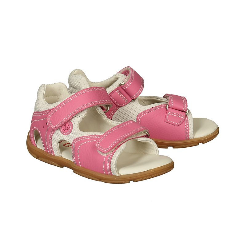 Lauflern-Sandalen TERRA TIZIANA in pink/weiß von elefanten