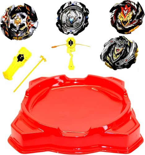 Elrozo 4er T4-02 Set Kreisel für Burst Evolution Rise GT Surge Arena B-00-117 B-00-127 B-00-128 B-00-129 NEU von elrozo