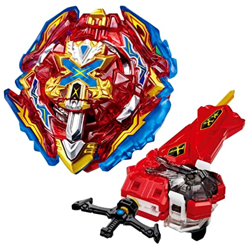 Elrozo B-200 Xiphoid X Calius Xcalibur + Xanthus Sword Launcher Kreisel für Burst Quaddrive Surge Arena Giphoid XCalius Excalibur von elrozo