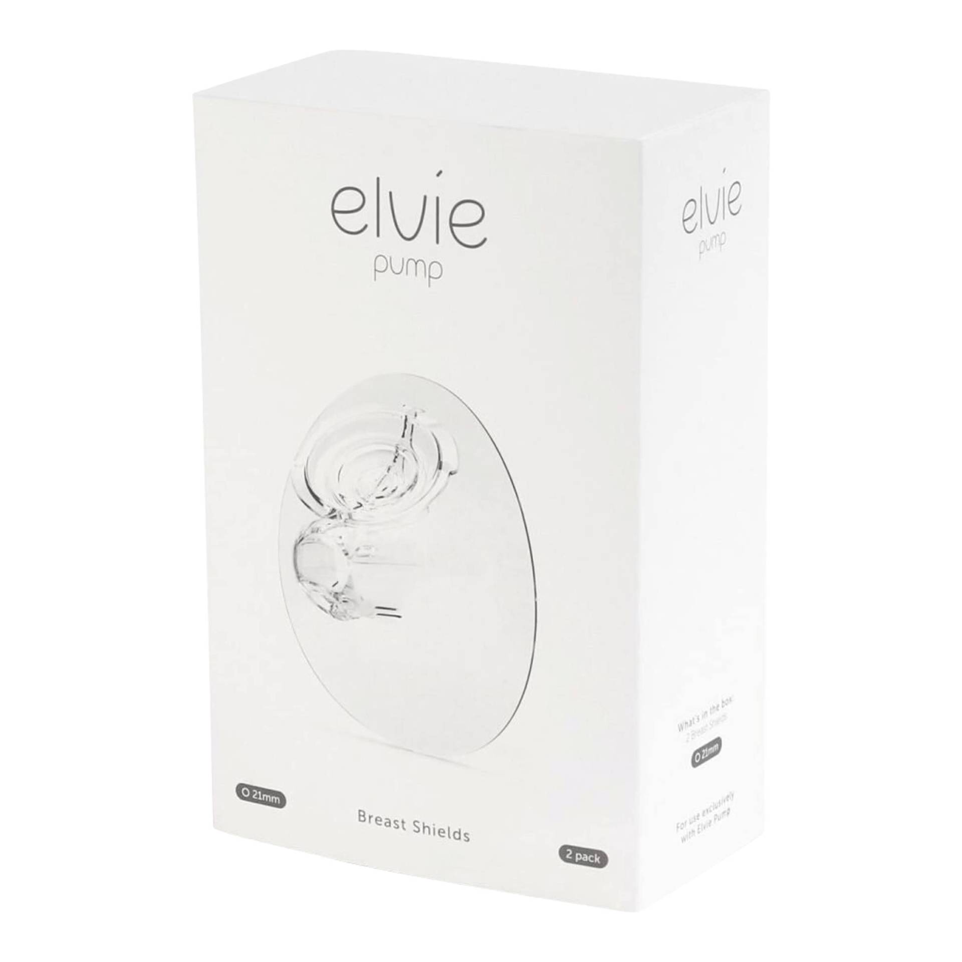 Elvie 2er-Pack Brusthütchen Pump von elvie