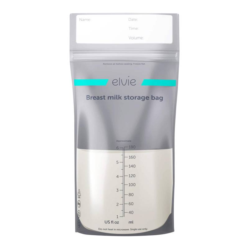 Elvie Mutttermilchbeutel 180 ml, 2 x 50 Stück von elvie