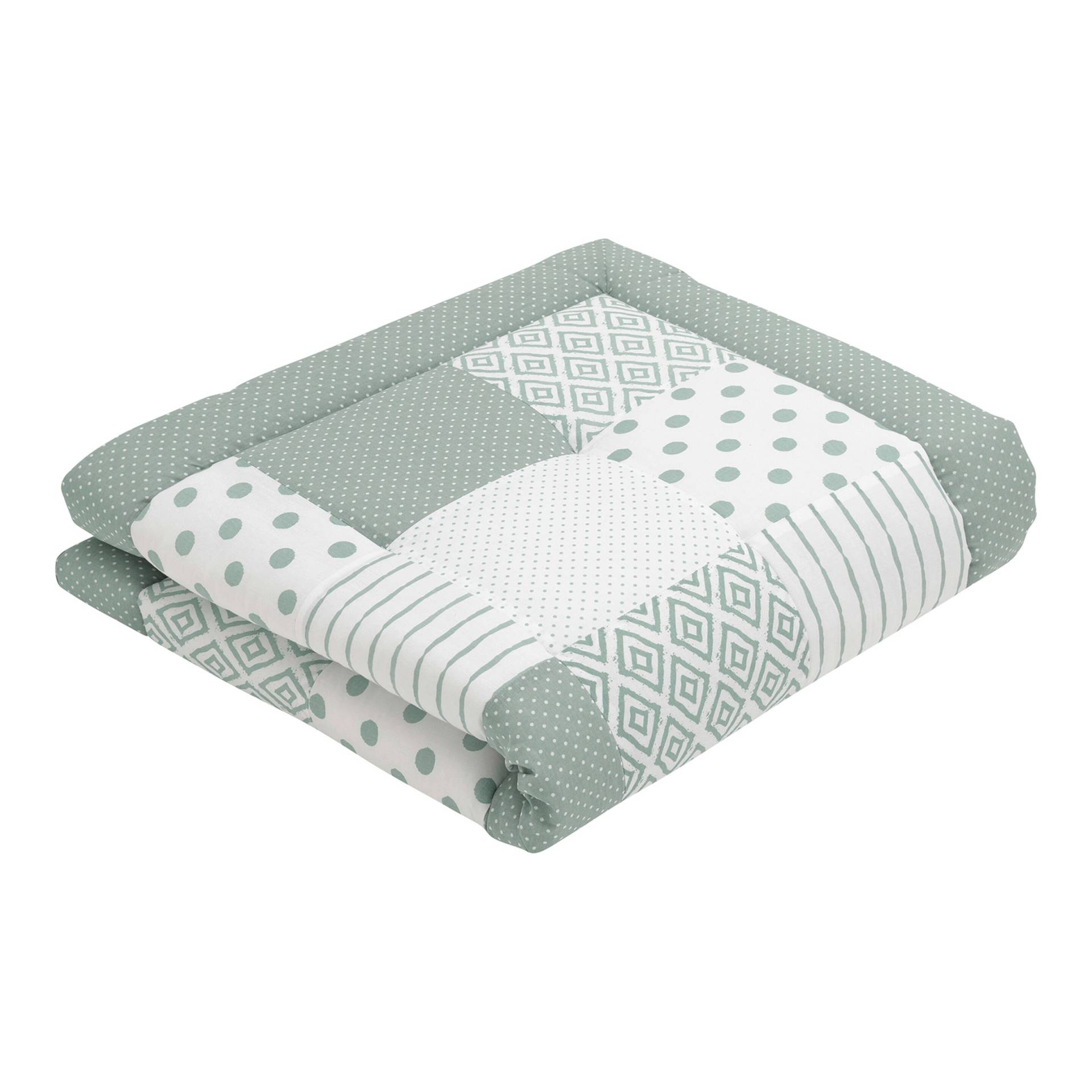Emma & Noah Krabbeldecke Patchwork 140x140 cm Emma & Noah Krabbeldecke Patchwork 140x140 cm von emma & noah
