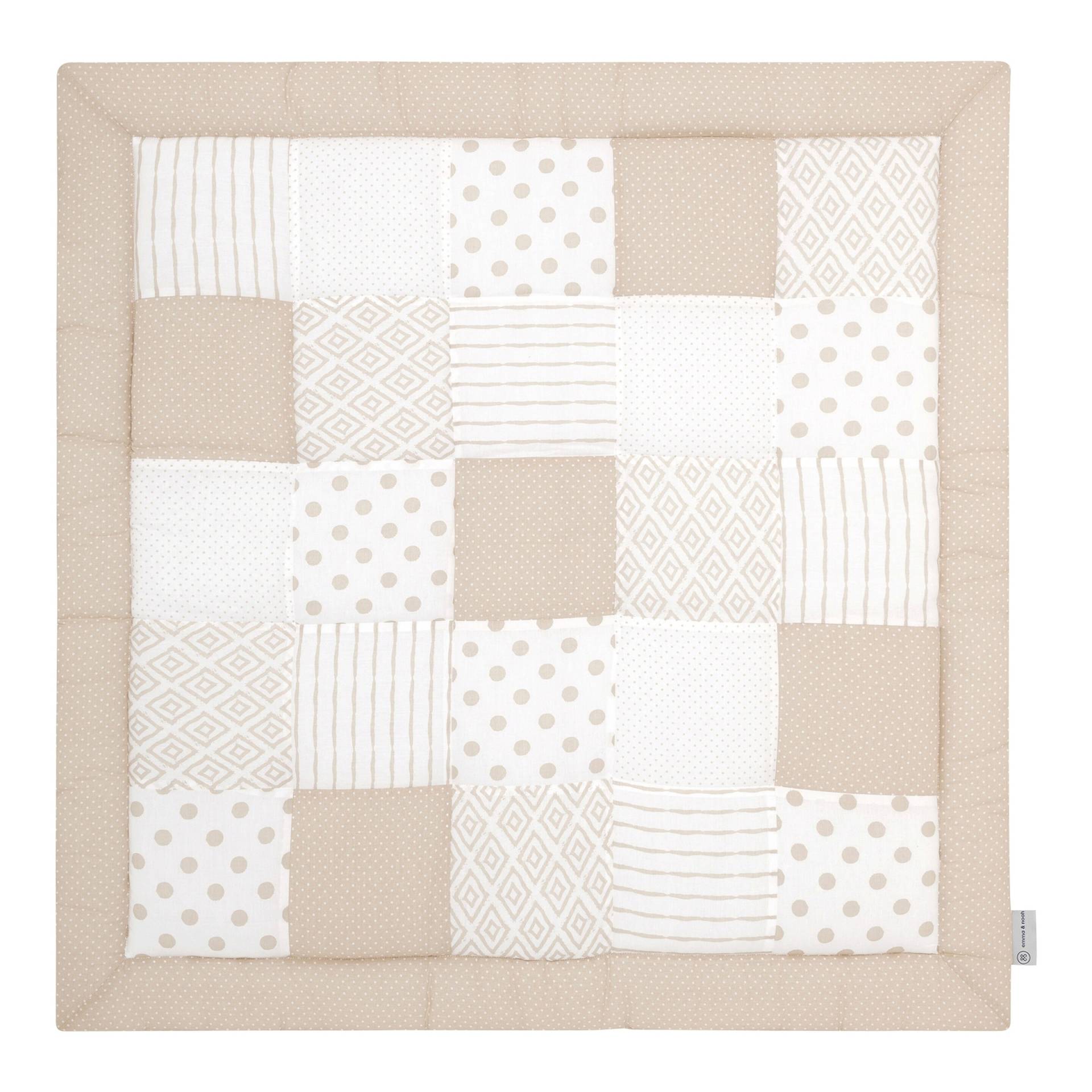 Emma & Noah Krabbeldecke Patchwork 200x200 cm Emma & Noah Krabbeldecke Patchwork 200x200 cm von emma & noah