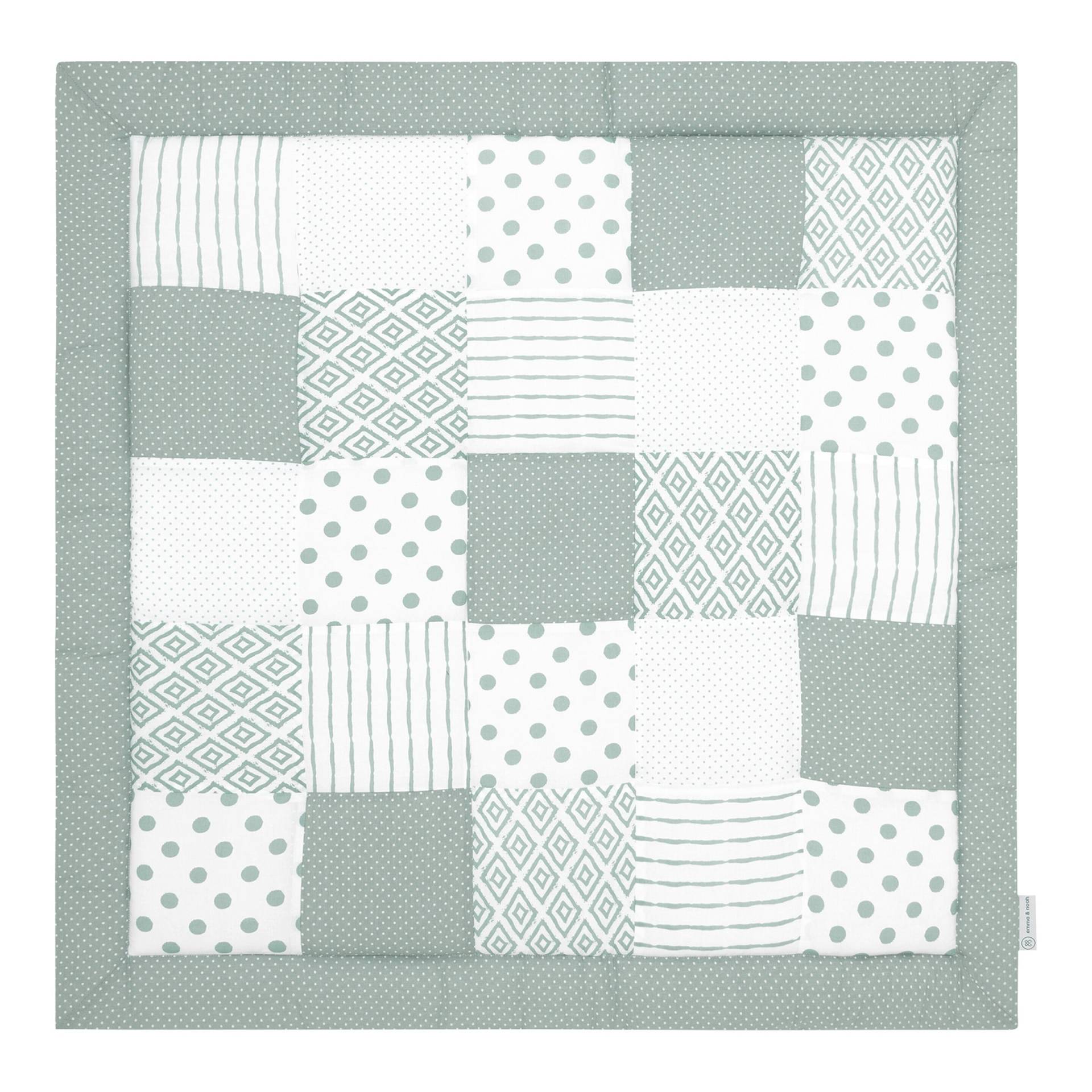 Emma & Noah Krabbeldecke Patchwork 200x200 cm Emma & Noah Krabbeldecke Patchwork 200x200 cm von emma & noah