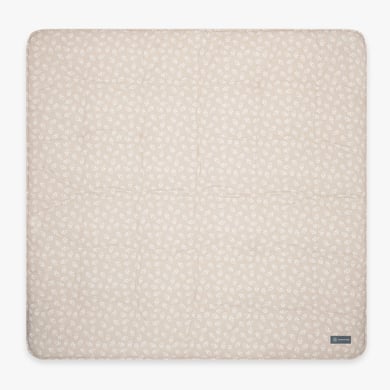 emma & noah Krabbeldecke Floral Sand 120 x 120 cm von emma&noah