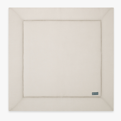 emma & noah Krabbeldecke Mini Pique Essential Beige 120 x 120 cm von emma&noah