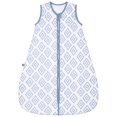 emma & noah Schlafsack Rauten Blau von emma&noah