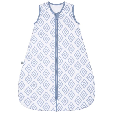 emma & noah Schlafsack Rauten Blau von emma&noah