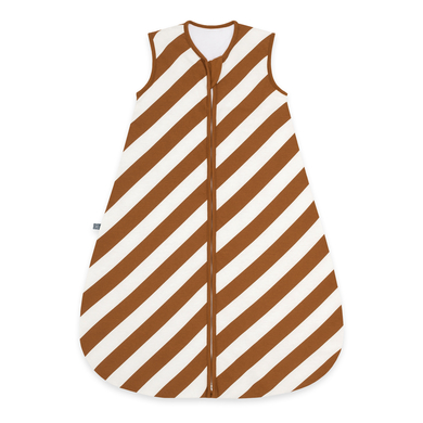 emma & noah Schlafsack Streifen Toffee von emma&noah