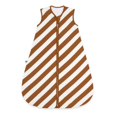 emma & noah Schlafsack Streifen Toffee von emma&noah