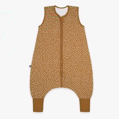 emma & noah Schlafsack mit Füßen Blume Caramel von emma&noah