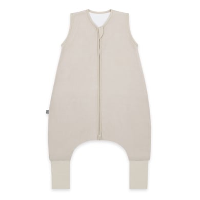 emma & noah Schlafsack mit Umschlag-Füßen Essential Beige von emma&noah