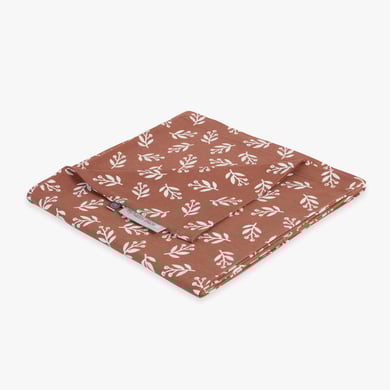 emma & noah Stillkissen Bezug Floral Mocca von emma&noah