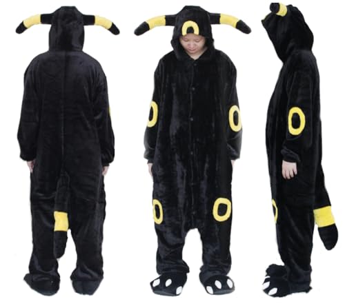 Heißes Unisex-Kostüm für Karneval und Halloween, Cosplay Zoo, Einheitsgröße schwarz Umbr/L von emmarcon