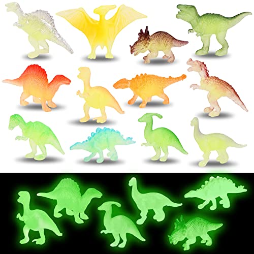emperoch 36 Stück Realistische Kleine Dinosaurier Figur, Kleine Dinosaurier Figuren Set, Leuchten Dinosaurier Spielzeug, für Jungen Mädchen Kindertag Geschenke - 12 Style emperoch 36 Stück Realistische Kleine Dinosaurier Figur, Kleine Dinosaurier Figuren Set, Leuchten Dinosaurier Spielzeug, für Jungen Mädchen Kindertag Geschenke - 12 Style von emperoch