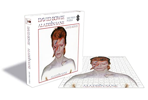 David Bowie Aladdin Sane - 500 Teile LP Cover Puzzle - Grösse 39x39 cm von empireposter