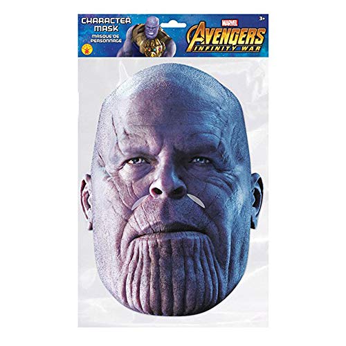 empireposter Marvel - Thanos - Papp Maske, aus hochwertigem Glanzkarton mit Augenlöchern, Gummiband - Größe ca. 30x21 cm empireposter Marvel - Thanos - Papp Maske, aus hochwertigem Glanzkarton mit Augenlöchern, Gummiband - Größe ca. 30x21 cm von empireposter