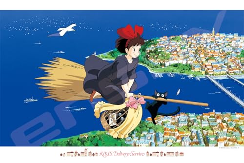 Ensky 1000-269 Studio Ghibli Kiki's Delivery Service Puzzle, 1000 Teile von ensky
