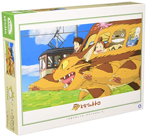 Mein Nachbar Totoro (Ghibli) Puzzle: Running Cat Bus - Rasender Katzenbus (1000 Teile) von Ensky
