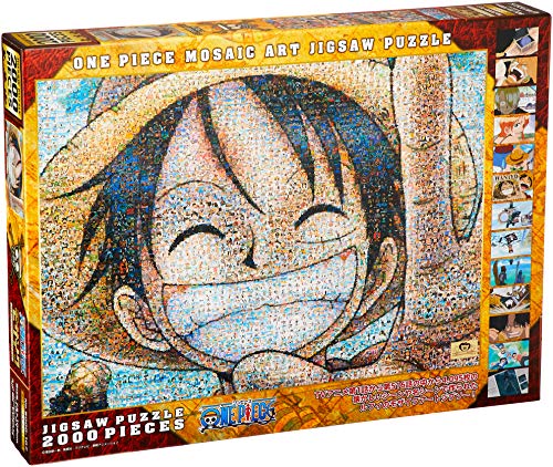 One Piece Luffy 2000 piece jigsaw puzzle Mosaic Art (73x102cm) 2000-107 by ensky von ENSKY